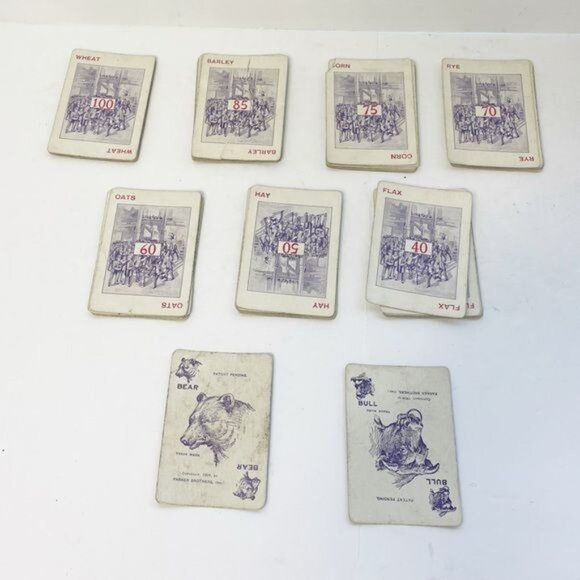 Vintage PIT Card Game By Parker Brothers Complete Set Bull & Bear Edition - Picture 3 of 6